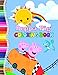 Peppa pig coloring book: Great coloring book for kids and adults