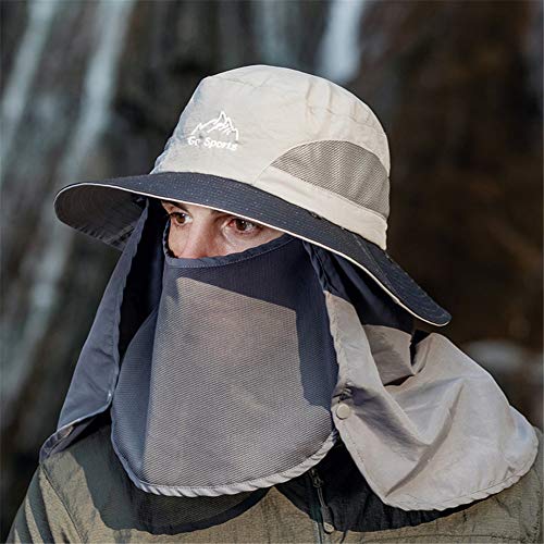 Anglerhut Sonnenhut Herren Sonne Hüte Uv Schutz Sonne Hut Für Camping Sonne Hüte Für Jungen Frauen Sonnenhut Breite… – Bild 8