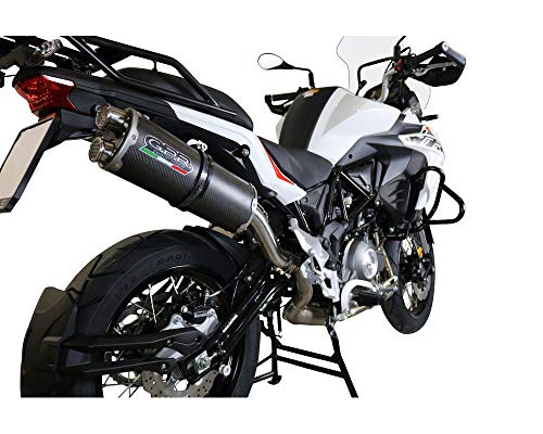 Uitlaat GPR Exhaust compatibel met Benelli TRK 502 x 2017/19 E4 Uitlaat HOMOL. DUAL EVO4 Carbon - Image 4