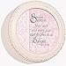 Cottage Garden Sweet Sixteen May Every Year be Special Ivory Rope Trim Petite Round Jewelry and Keepsake Box