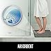 Gorilla Grip Bath Rug Mat 44x26, Thick Soft Absorbent Chenille, Quick Dry Microfiber Mats, Rubber Backing Machine Washable Shower Floor Rugs, Bathmat Runner, Bathroom Home Decor Accessories, Turquoise