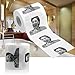 Delight eShop Hillary Clinton Toilet Paper Tissue Roll Funny Prank Joke Gag Gift 2Ply 240Sheet