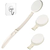 LFJ Lotion Applicator with Long Curved Handle for Back,Legs,Feet Self Application of Sunscreen, Sunless Self-Tanning, Skin Cr
