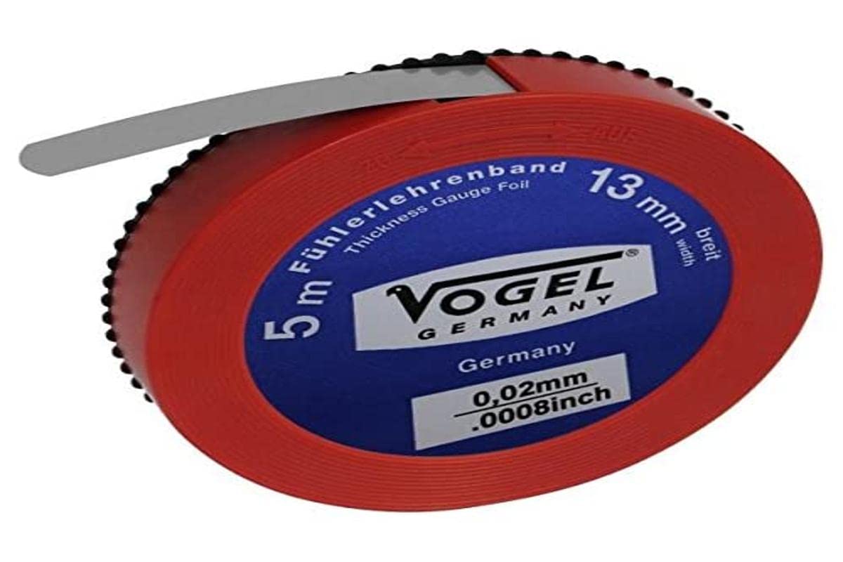 VOGEL 455020 - Rollo fleje calibrado 5 metros x 13 mm Espesor 0,2 mm