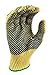 G & F Products unisex adult Latex cut resistant work gloves, Yellow, X-Large US