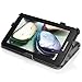 MoKo Slim-Fit Multi-angle Folio Cover Case for Lenovo IdeaTab A1000 7-Inch Android Tablet, BLACK