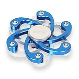 Newest Hands Spinner,Enow Pure Aluminum High Speed Fidget focus toys.Perfect for ADHD, EDC Children and Adults to Increase Concentration, Quit Bad Habits. Spins Metal Average 1-5 Minutes
