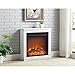 Ameriwood Home Bruxton Electric Fireplace, White