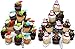 Cupcake Stand or Cupcake Holder for Parties, a 4 Tier Reusable Metal Cupcake Tower for 23 Cupcakes and Dessert