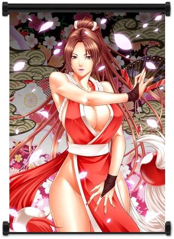 Amazon Com Sexy Mai Shiranui Fatal Fury King Of Fighters Anime Game Fabric Wall Scroll Poster 30 X42 Inches Prints Posters Prints
