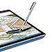 Surface Pen, Surface Pen for Microsoft Surface Pro 4 and Surface Pro 3, 4096 Levels of Pressure for High Fidelity Writing, Drawing or Painting with 4 Tips-Silver
