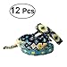 TOYMYTOY 12 Pcs Cool Colorful Friendship Bracelets Nepal Woven Ankle Bracelet Party Favor