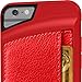 Smartish iPhone 6/6s Wallet Case - Wallet Slayer Vol. 2 [Slim Protective] Credit Card Holder for Apple iPhone 6s/6 (Silk) - Red Rouge