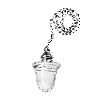 Saim Ceiling Light Fan Pull Chains Ornaments Gorgeous Acorn Glass
