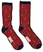 Marvel Captain Marvel Costume Men's 2 Pack Casual Crew Socks