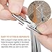Measuring Spoons EZILIF Measuring Spoons Stainless Steel Set of 7 Kitchen Tablespoon Measuring Spoon with Measuring Ruler for Measuring Dry or Liquid Ingredients