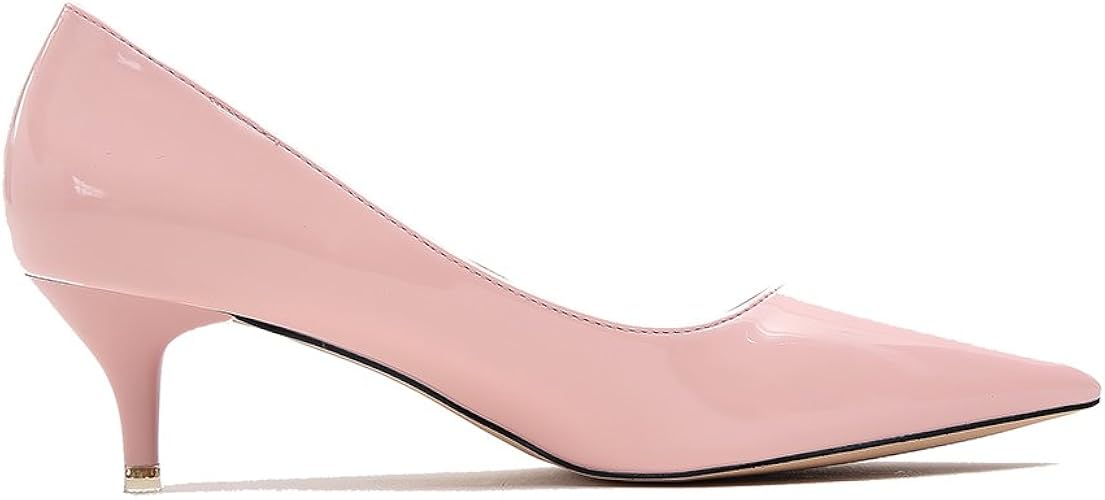 pink kitten heel shoes uk