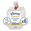 Kleenex Geur-luchtverfrisser Energy – navulverpakking 6188, transparant, 6 x 300 ml (1.800 ml totaal)