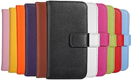 Idol Luxury Genuine Leather Wallet Stand Folio Case for Samsung Galaxy S9 S8 / S8 Plus S7 / S7 Edge S6 / S6 Edge S5 S4 Note 9 Note 8 Note 6 Note 5 Note 4 Note 3 Note 2