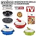 Range Mate Pro Deluxe Nonstick Microwave 5-in-1 Grill Pot/Pan Cookware Set