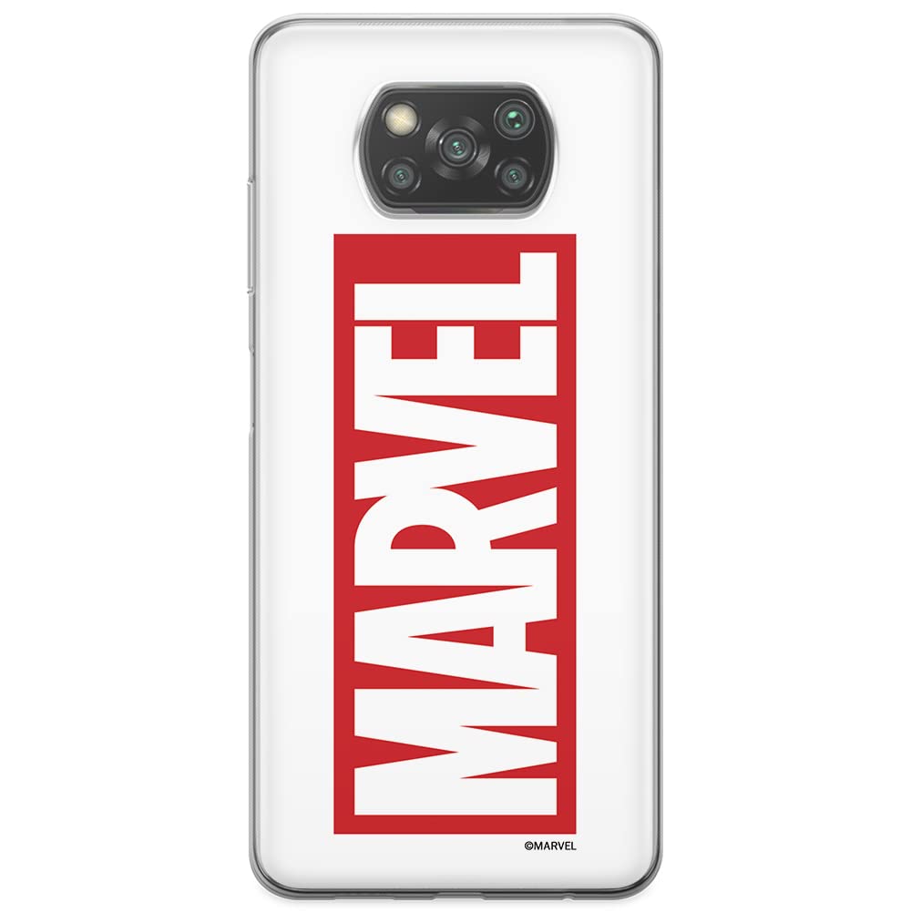 ERT GROUP mobile phone case for Xiaomi POCOPHONE X3 original and officially Licensed Marvel pattern 007 optimally adapted to the shape of the mobile phone, case made of TPU