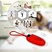 Louviva 12 Speeds Vibrating Wireless Bullet Vibrator, Rechargeable Remote Control Egg Stimulator Adult Sex Toys for Women or Couples - Red