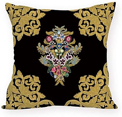 Zxbzt Pillow Cover Flower For Sofa Seat Chair Decorative