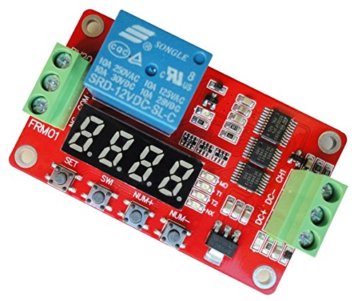 FRM01-24 24V 1 Channel 18 Kinds Of Functions Multifunction Relay Module Loop Delay Timer Switch Self-Locking