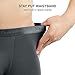 DAVID ARCHY Men's Underwear Ultra Soft Micro Modal Moisture-Wicking Trunks for Men, 4-Pack (M, Dark Gray)
