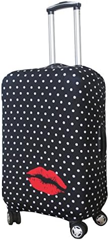 Black suitcase cover for 24-inch baggage with a price tag of $12.99.