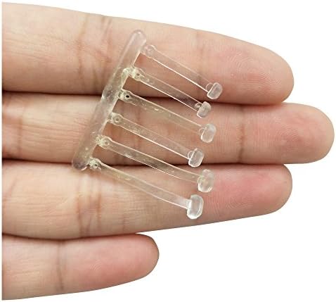ICE SEA 5 pcs Carp Fishing Hair Stoppers Boilie Bait Fishing Hair Rig Carp Fishing Accessories