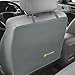 TIKE SMART Luxury Clean-Edge Kick Mat - Seat Back Protector and Seat Cover with Invisible Strap and Stiff Edging (1 Mat)
