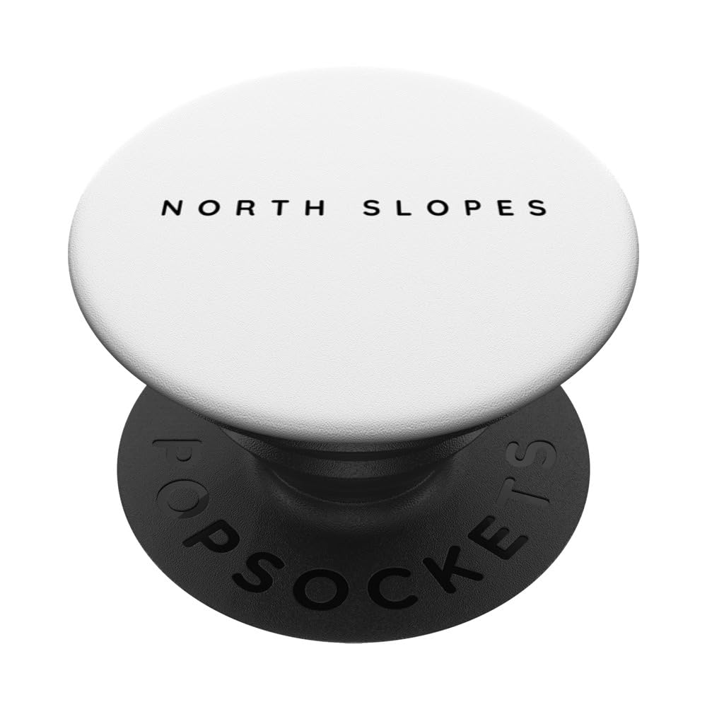 Perfect North Slopes / Modern, Contemporary Font Design PopSockets Swappable PopGrip