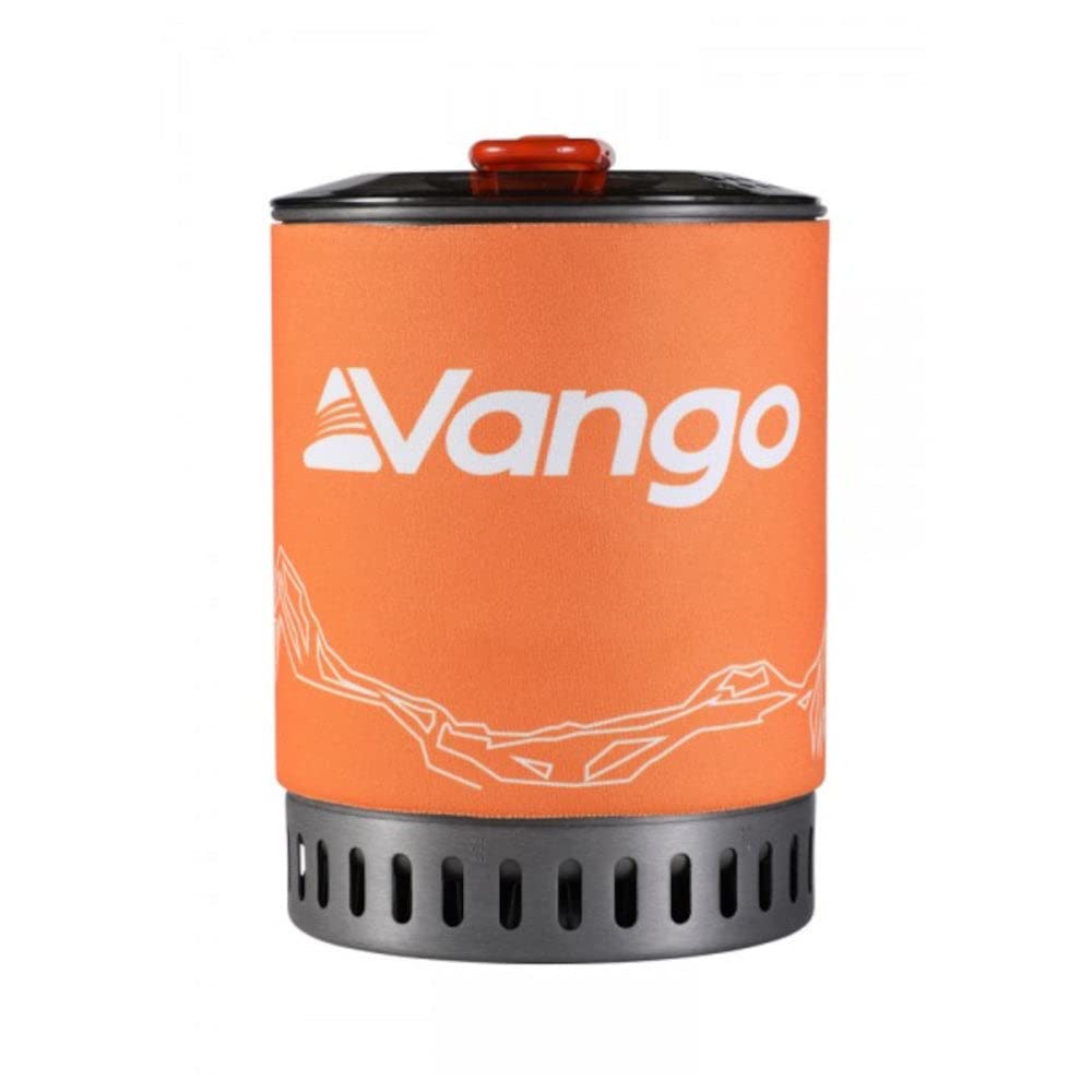 Vango 1L Ultralight Heat Exchanger Camping Pot Lightweight Outdoor High Efficiency Foldable Portable for Hiking, Backpacking, Travel (387g)