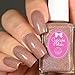 Here Oar There - brown nude holographic nail polish by Cupcake Polish