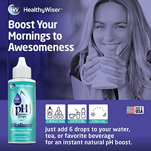 Alkaline Water pH Booster Drops + Natural Vitamins Pricepulse