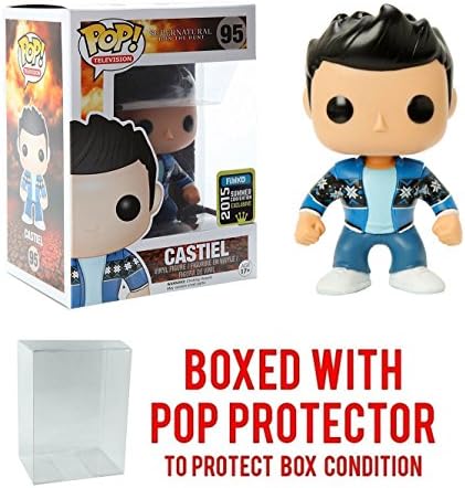 Castiel Funko Pop Television Supernatural - 2015 Summer Convention Exclusive + Pop Protector