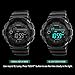 Digital Watch Men Waterproof Sports Watch - Timer, Alarm, Countdown, 165FT Water Resistant, Black
