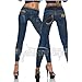 Printed Leggings Womens Skinny Jeggings Stretchy Sexy Soft Tights Skinny Pants