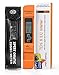 BLOWOUT OFFER - TDS, EC & Temperature Meter, Water Quality Test Meter, 0-9990 ppm, Pro TDS Meter for Testing Drinking Water, Aquariums, Ponds, Premium Protective Leather Case and Extra battery pack