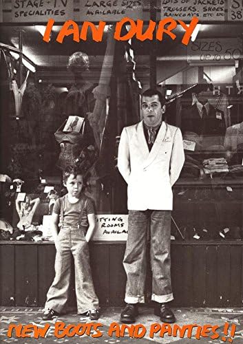 Ian Dury New Boots and Panties Music Poster Print 23 x 33in with Poster Hanger