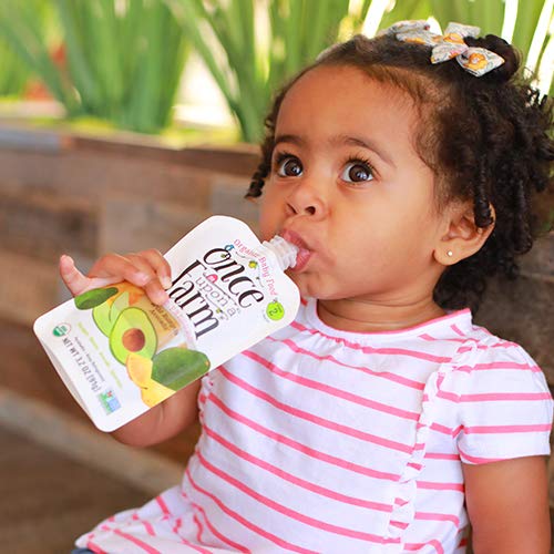 Once Upon a Farm Organic Stage 2 Baby Food Pouch Cold Pressed