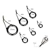 Goture-Saltwater-Fishing-Rod-Tip-Stainless-Steel-Guides-Rings-Repair-Kit-DIY-Variety-of-Sizes-Spinning-Pole-Accessories