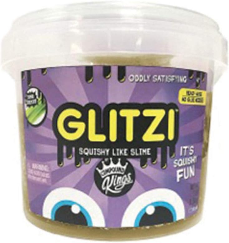 Compound Kings 3 lbs Glitzi Gold Squishy Like Slime Compound Bucket