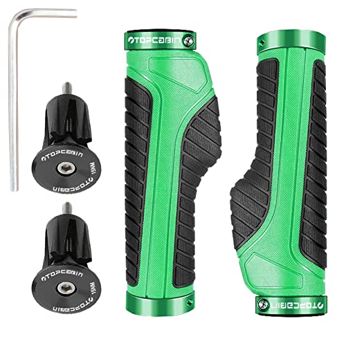 Knife Style, Green/Black (Aluminum Lock Plug)1 Pair