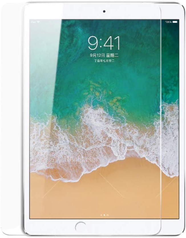 schicj133mm 2.5 D Edge Tempered Glass,Shatterproof HD Clear Tempered Glass Screen Protector for iPad Mini 4/Pro 12.9/11 2018,Easy Installation Tray for iPad Pro 12.9 2018 New
