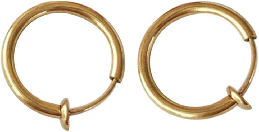 fake hoop earrings amazon