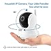 Wireless Security Camera, Houzetek 720P HD Indoor WiFi Home Surveillance IP Camera with Motion Detection, Micro SD Card and Night Vision, Two-Way Audio, ONVIF Support