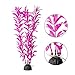 Aquarium Decorations 20 Or 23 Pack Lifelike Plastic Decor Fish Tank Plants, Small to Large (30 Pack)