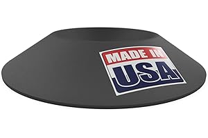 BULLKE USA Made Improved Unbreakable Wheel Dock with Rope Handle – 50% Stronger Than Others – Prevents Trailer Wheel from Sinking or Moving – Easy to Store & Transport